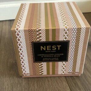Nest New York Crystalized Ginger & Vanilla Bean Candle 3 wick 21.1oz New